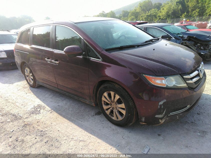 2014 HONDA ODYSSEY EX-L - 5FNRL5H68EB125616