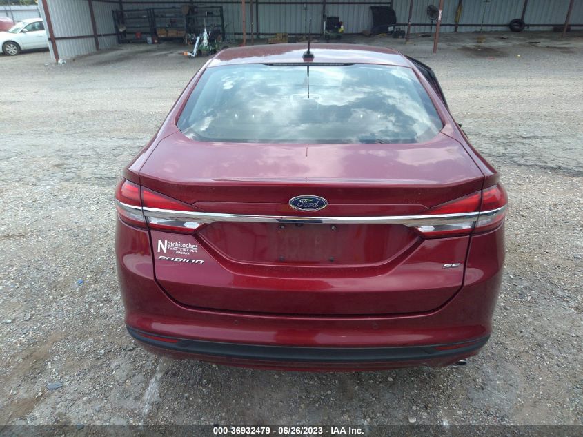 2017 FORD FUSION SE - 3FA6P0H70HR392700