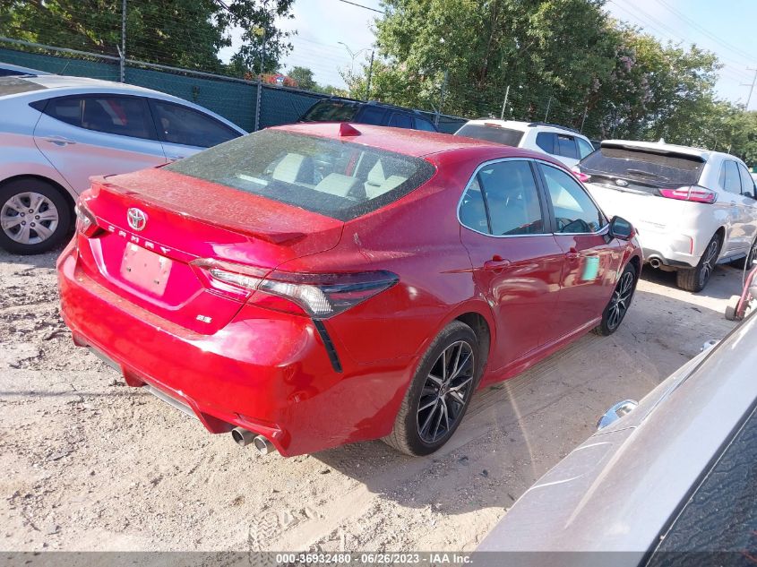 2022 TOYOTA CAMRY SE - 4T1G11AK1NU032646