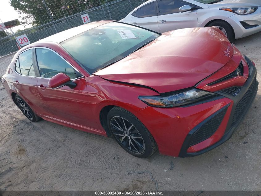 2022 TOYOTA CAMRY SE - 4T1G11AK1NU032646