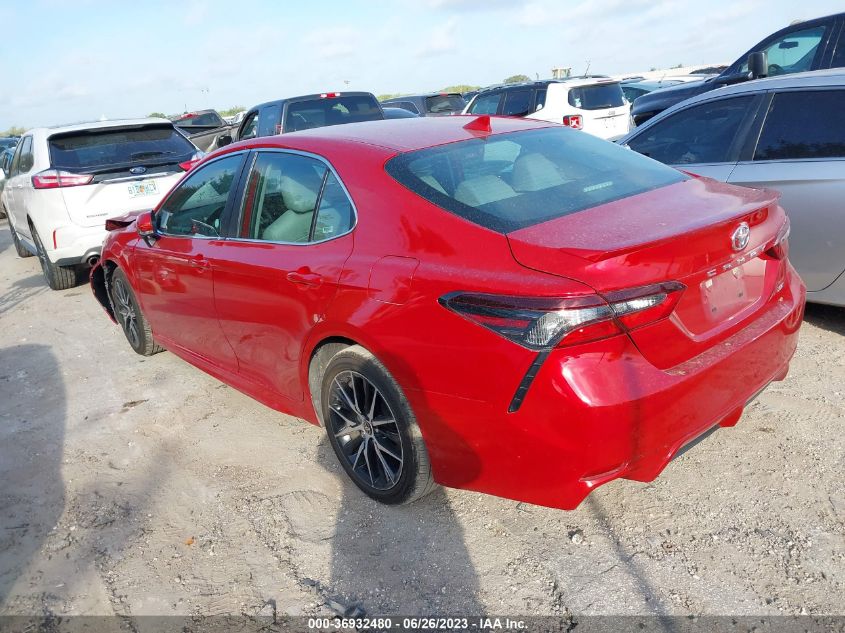 2022 TOYOTA CAMRY SE - 4T1G11AK1NU032646