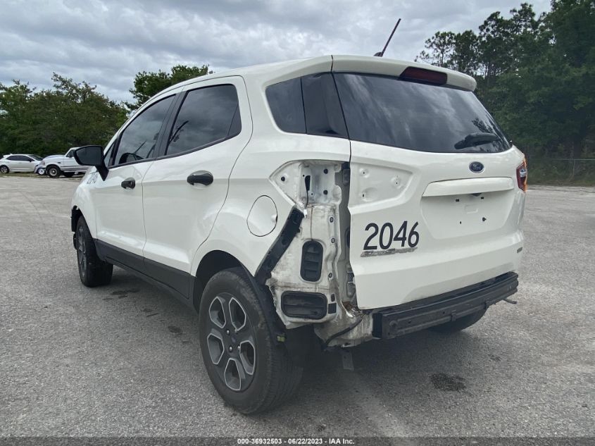 2020 FORD ECOSPORT - MAJ3S2FE5LC357382