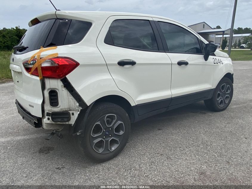 2020 FORD ECOSPORT - MAJ3S2FE5LC357382