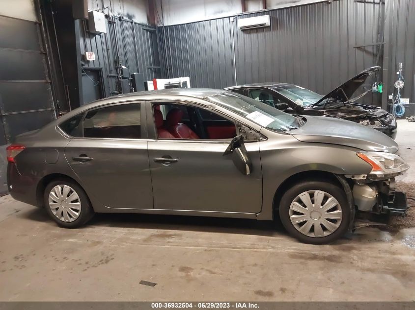 2015 NISSAN SENTRA S - 3N1AB7APXFY378394