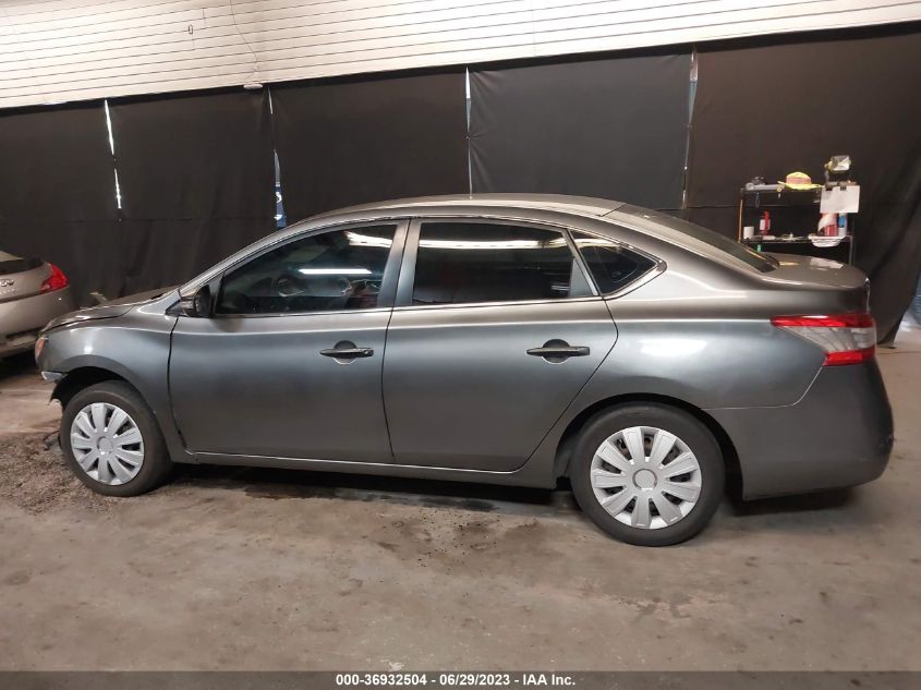 2015 NISSAN SENTRA S - 3N1AB7APXFY378394