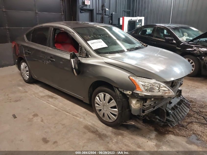 2015 NISSAN SENTRA S - 3N1AB7APXFY378394