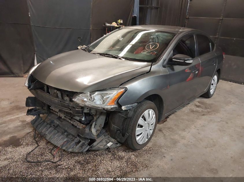 2015 NISSAN SENTRA S - 3N1AB7APXFY378394