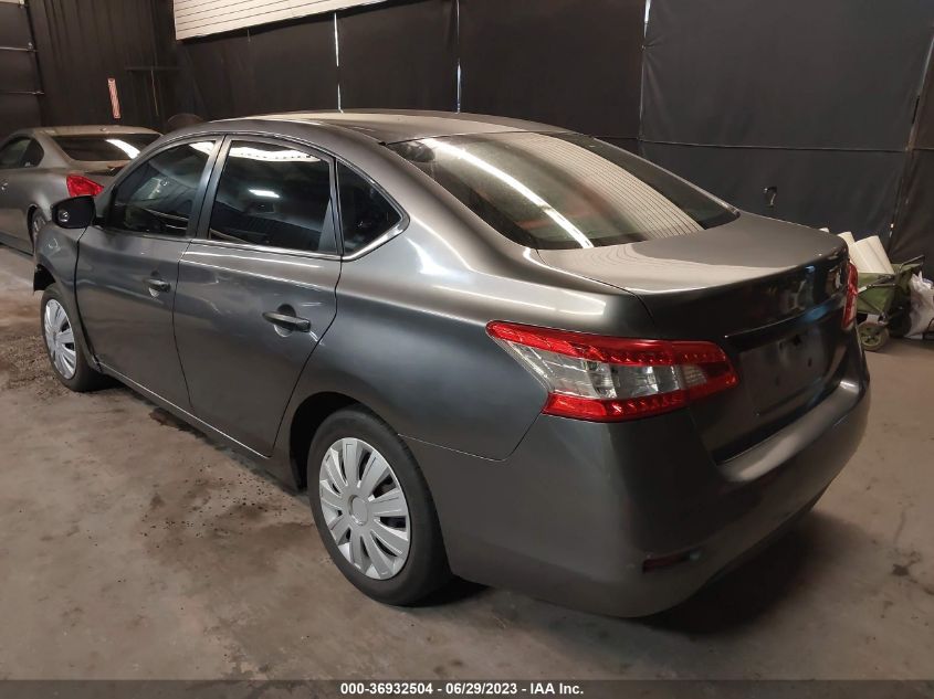 2015 NISSAN SENTRA S - 3N1AB7APXFY378394