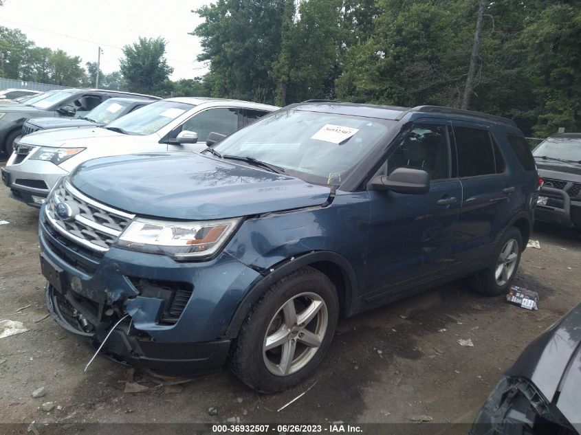 2018 FORD EXPLORER BASE - 1FM5K7B80JGB75820