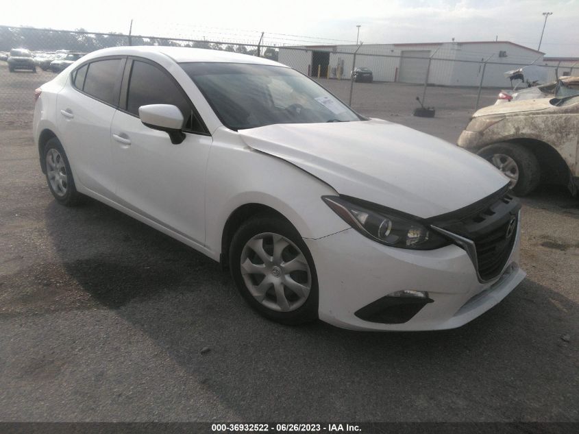 2016 MAZDA MAZDA3 I SPORT - 3MZBM1T79GM325567