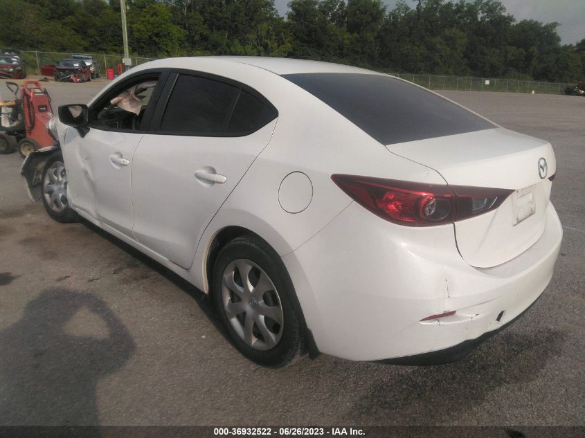 2016 MAZDA MAZDA3 I SPORT - 3MZBM1T79GM325567