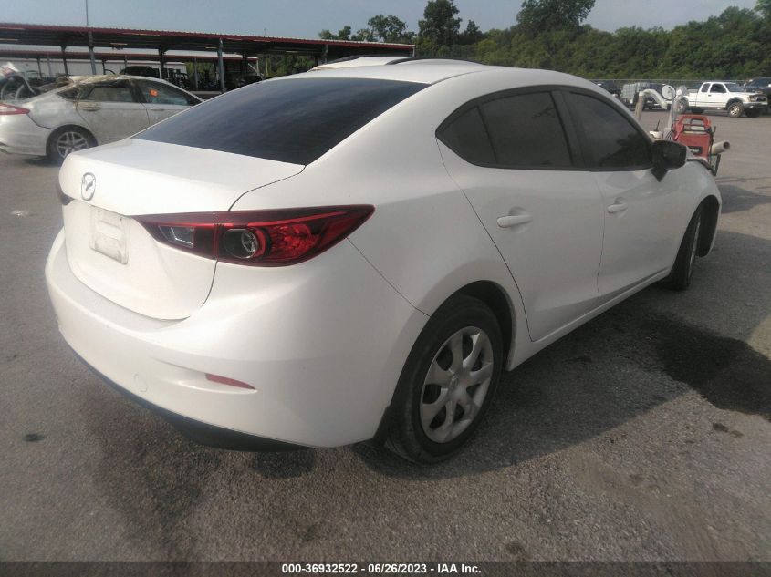2016 MAZDA MAZDA3 I SPORT - 3MZBM1T79GM325567