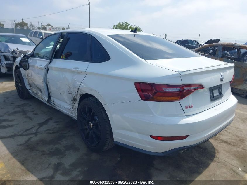 2019 VOLKSWAGEN JETTA GLI S - 3VW5T7BU2KM163025