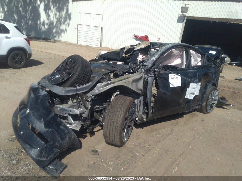 VIN 7SAYGDEF4PF661886 2023 TESLA MODEL Y PERFORMANCE