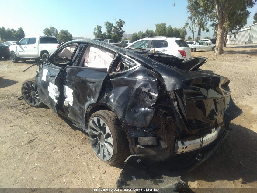 VIN 7SAYGDEF4PF661886 2023 TESLA MODEL Y PERFORMANCE