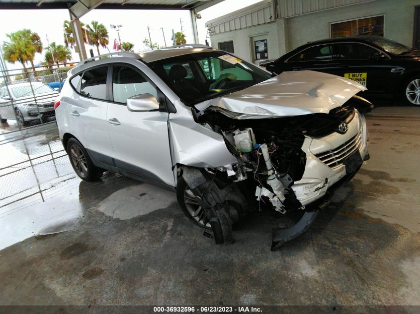 2014 HYUNDAI TUCSON GLS/LIMITED/SE - KM8JU3AG8EU877949