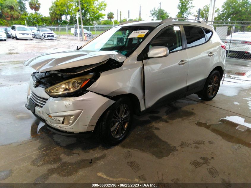 2014 HYUNDAI TUCSON GLS/LIMITED/SE - KM8JU3AG8EU877949