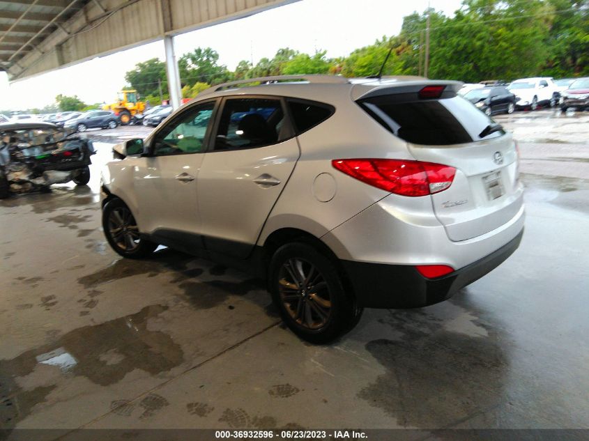 2014 HYUNDAI TUCSON GLS/LIMITED/SE - KM8JU3AG8EU877949