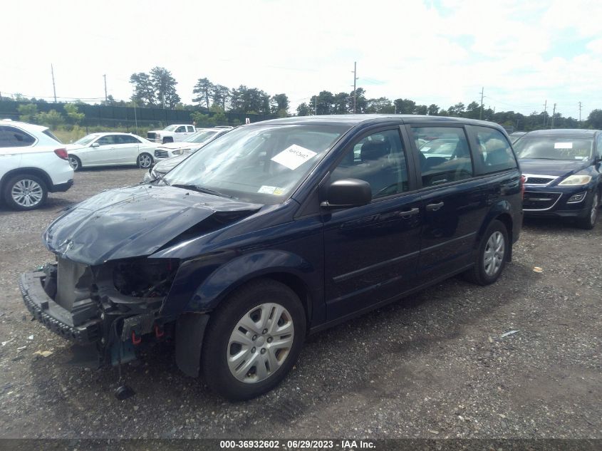 2016 DODGE GRAND CARAVAN AMERICAN VALUE PKG - 2C4RDGBG9GR182196