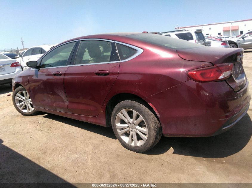2015 CHRYSLER 200 LIMITED - 1C3CCCAB6FN539664