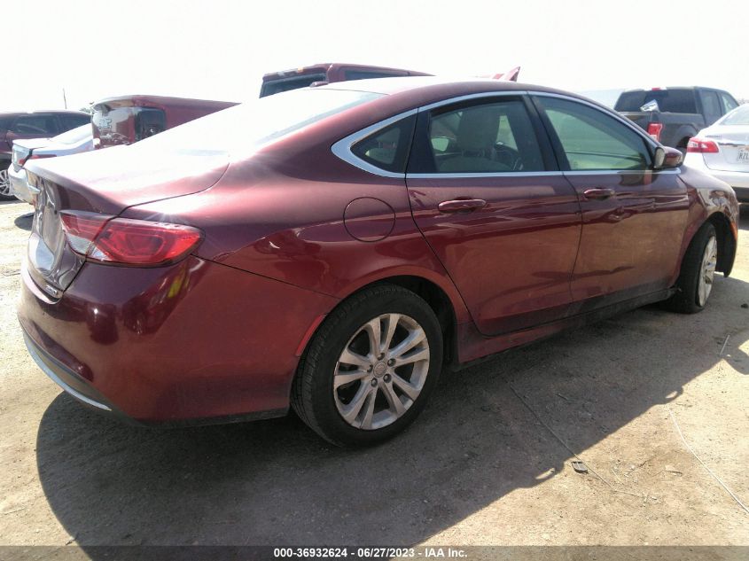 2015 CHRYSLER 200 LIMITED - 1C3CCCAB6FN539664