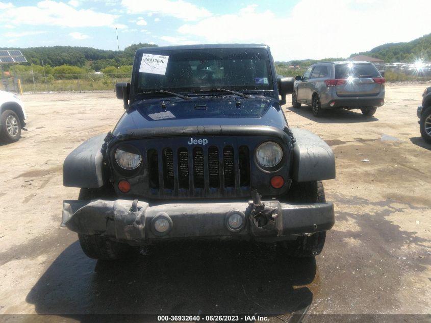 2013 JEEP WRANGLER UNLIMITED SPORT - 1C4BJWDG2DL543886