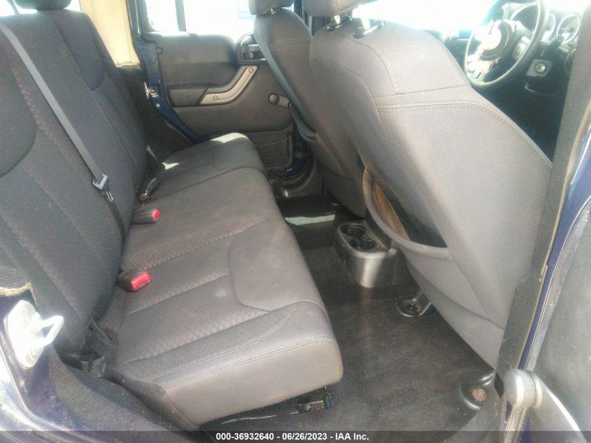 2013 JEEP WRANGLER UNLIMITED SPORT - 1C4BJWDG2DL543886