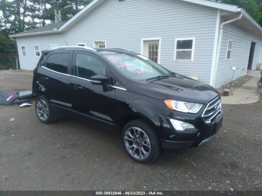 2020 FORD ECOSPORT TITANIUM - MAJ6S3KL7LC337173