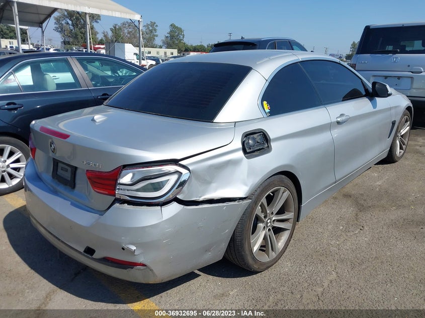 VIN WBA4Z1C58JEC60820 2018 BMW 4 SERIES 430I