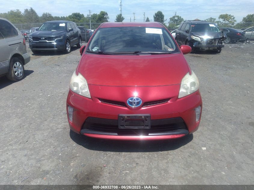 2013 TOYOTA PRIUS ONE/TWO/THREE/FOUR/FIVE - JTDKN3DU1D1726961