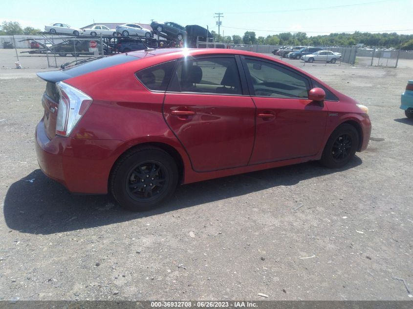 2013 TOYOTA PRIUS ONE/TWO/THREE/FOUR/FIVE - JTDKN3DU1D1726961