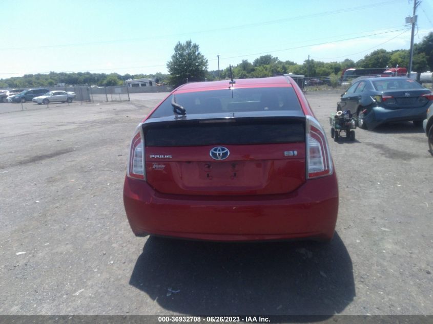 2013 TOYOTA PRIUS ONE/TWO/THREE/FOUR/FIVE - JTDKN3DU1D1726961