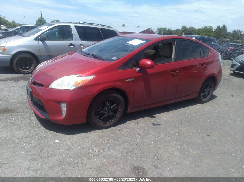 2013 TOYOTA PRIUS ONE/TWO/THREE/FOUR/FIVE - JTDKN3DU1D1726961
