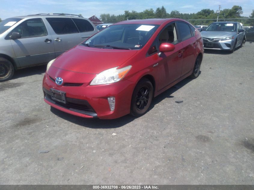 2013 TOYOTA PRIUS ONE/TWO/THREE/FOUR/FIVE - JTDKN3DU1D1726961