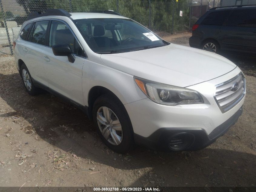 2016 SUBARU OUTBACK 2.5I - 4S4BSAAC3G3346520