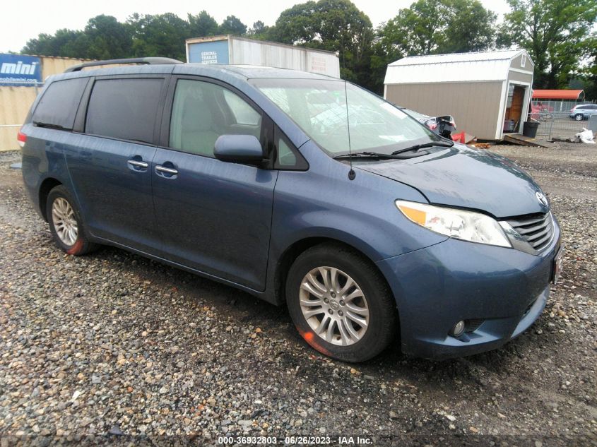 2014 TOYOTA SIENNA XLE/XLE AAS/LTD - 5TDYK3DC0ES456345