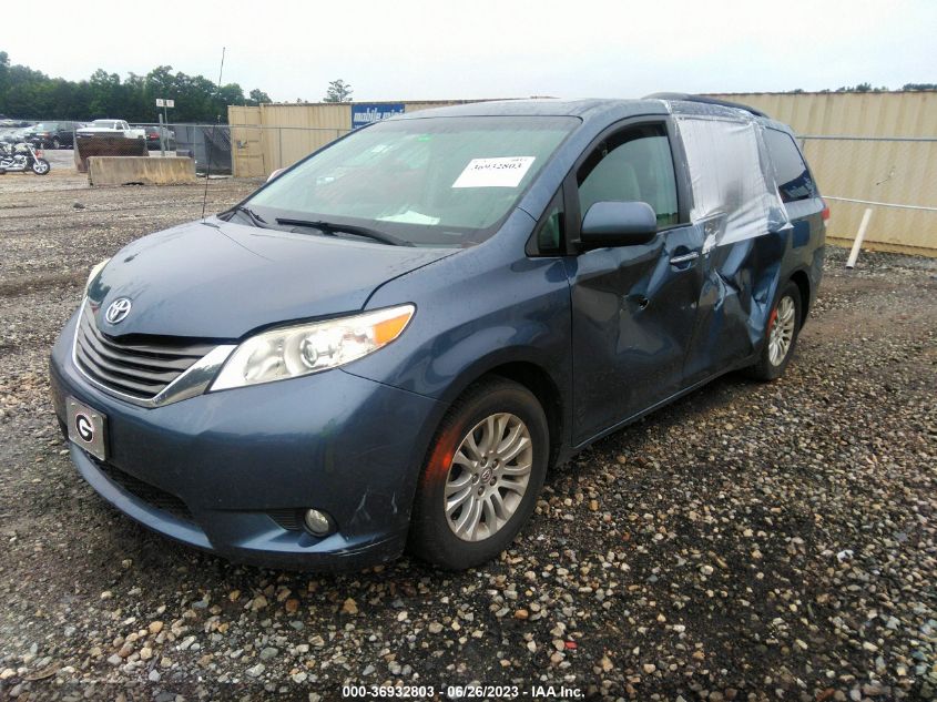 2014 TOYOTA SIENNA XLE/XLE AAS/LTD - 5TDYK3DC0ES456345