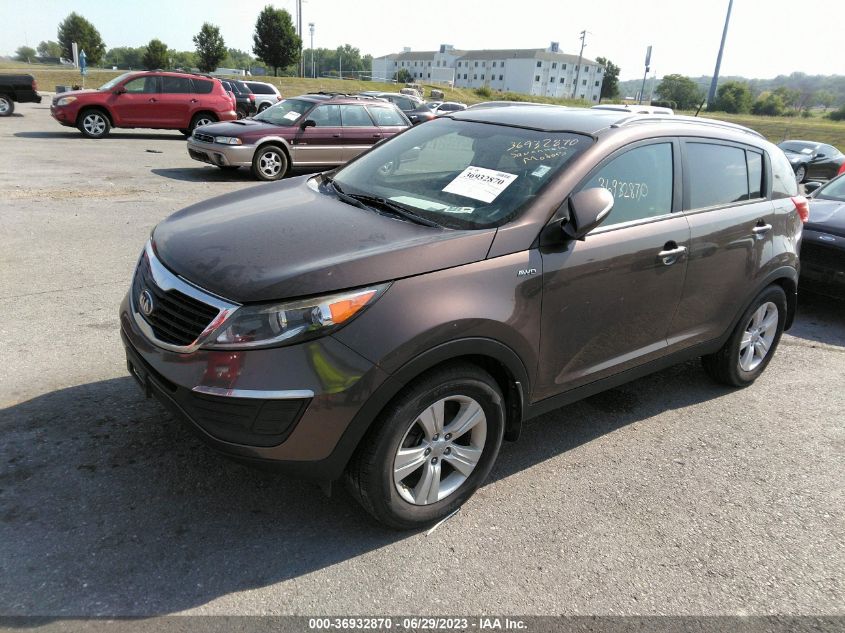 2013 KIA SPORTAGE LX - KNDPBCA25D7535803