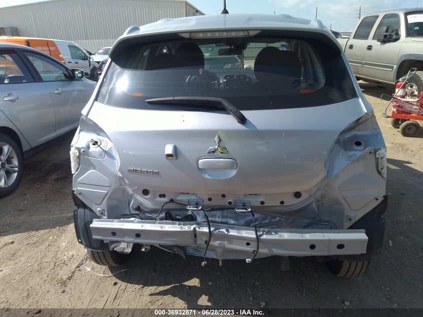 VIN ML32AUHJ1MH007639 2021 MITSUBISHI MIRAGE ES/LE/CARBONITE EDITION