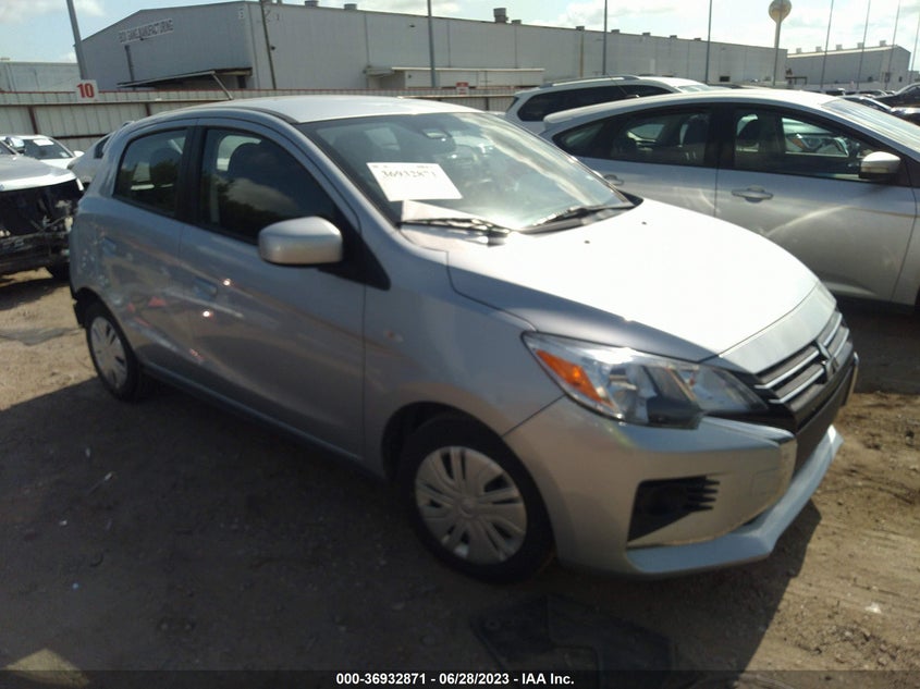VIN ML32AUHJ1MH007639 2021 MITSUBISHI MIRAGE ES/LE/CARBONITE EDITION