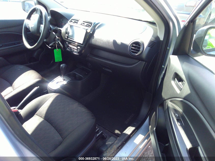 VIN ML32AUHJ1MH007639 2021 MITSUBISHI MIRAGE ES/LE/CARBONITE EDITION