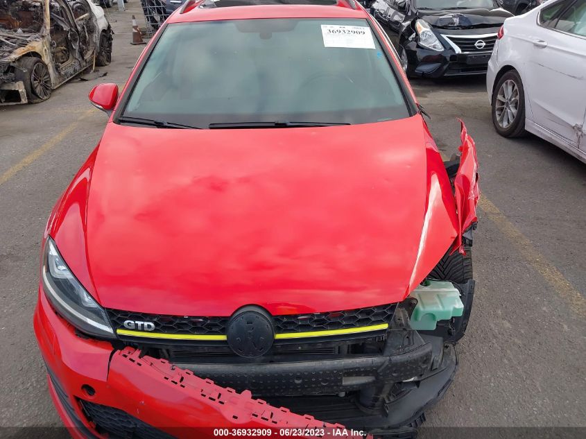 2015 VOLKSWAGEN GOLF SPORTWAGEN TDI S/TDI SE/TDI SEL 3VWCA7AU6FM509422
