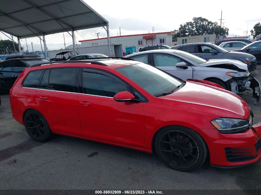 2015 VOLKSWAGEN GOLF SPORTWAGEN TDI S/TDI SE/TDI SEL 3VWCA7AU6FM509422