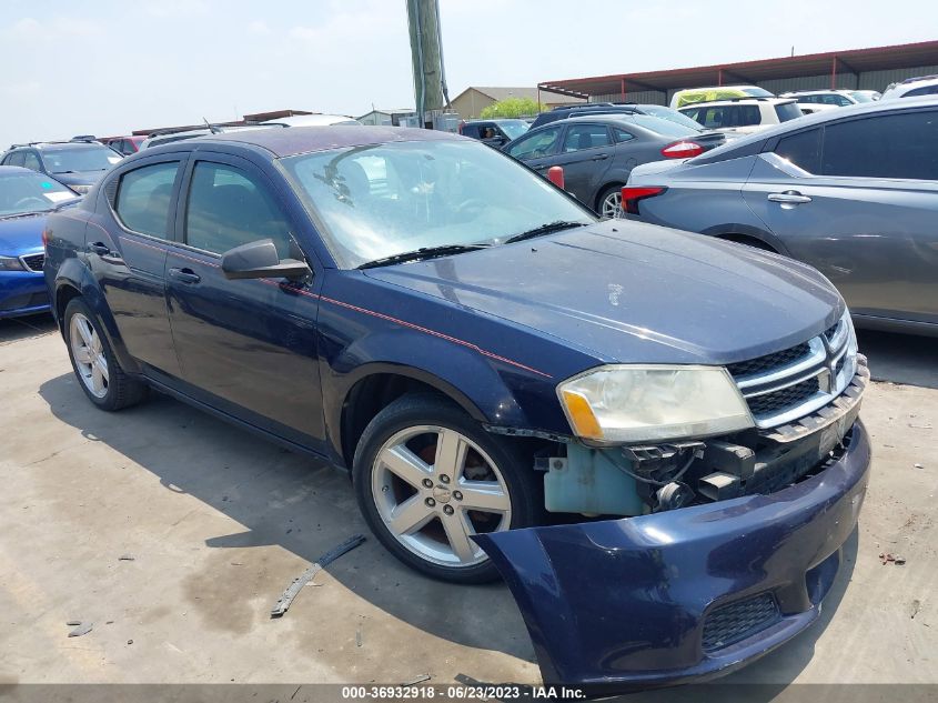 2013 DODGE AVENGER SE - 1C3CDZAB5DN566027