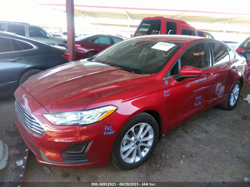 VIN 3FA6P0HD4LR223598 2020 FORD FUSION SE