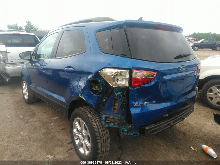 VIN MAJ3S2GE0LC367252 2020 FORD ECOSPORT SE