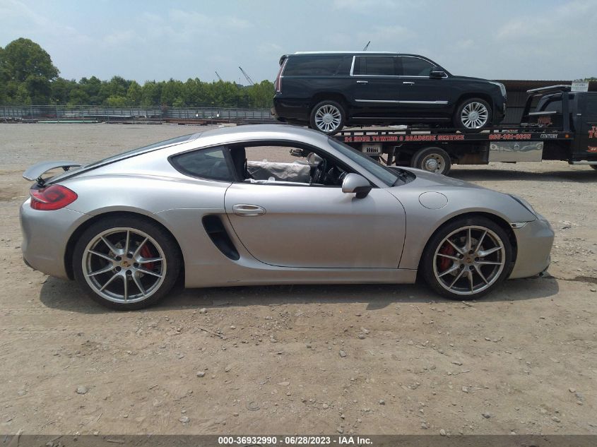 2014 PORSCHE CAYMAN S WP0AB2A84EK191111