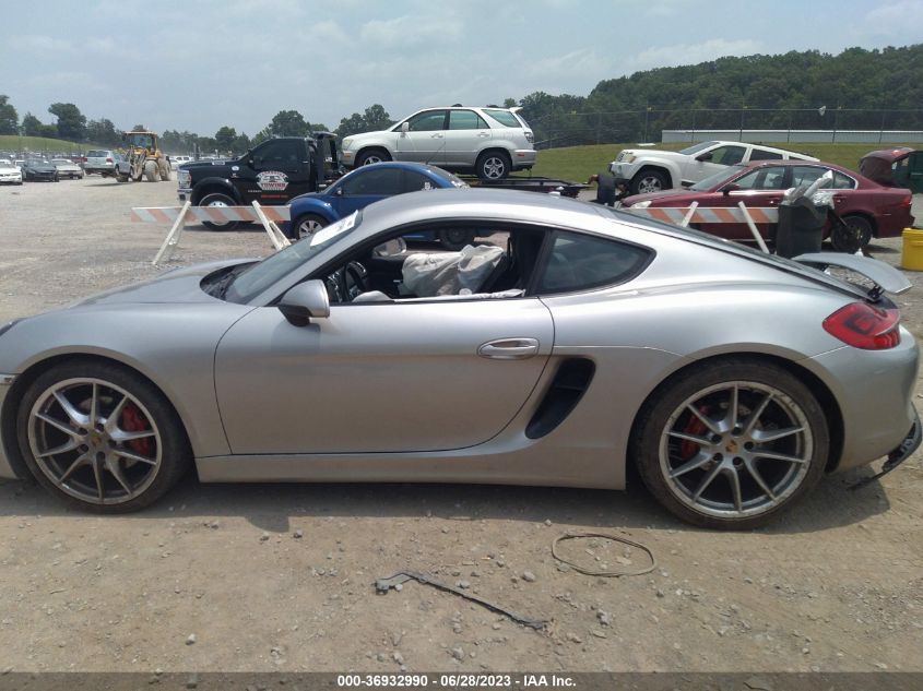 2014 PORSCHE CAYMAN S WP0AB2A84EK191111