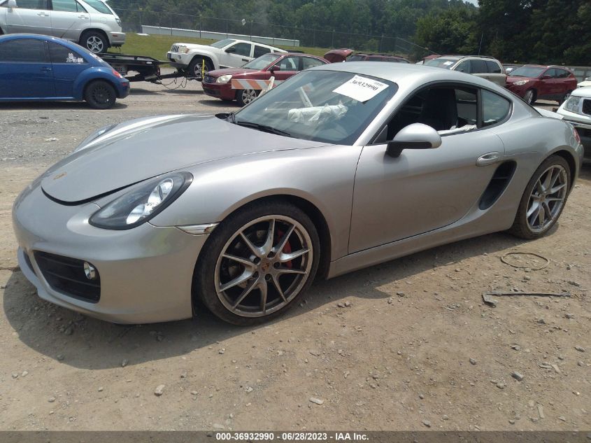 2014 PORSCHE CAYMAN S WP0AB2A84EK191111