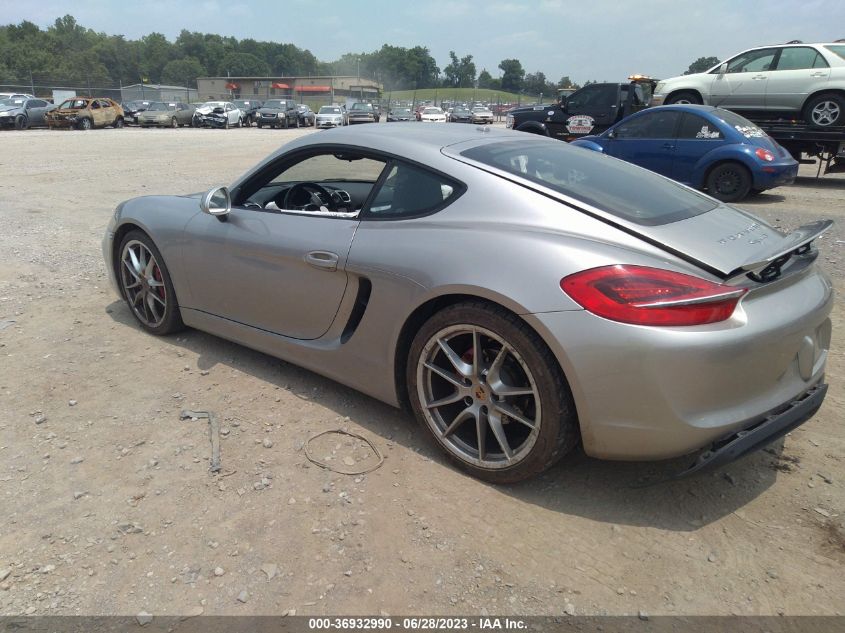 2014 PORSCHE CAYMAN S WP0AB2A84EK191111